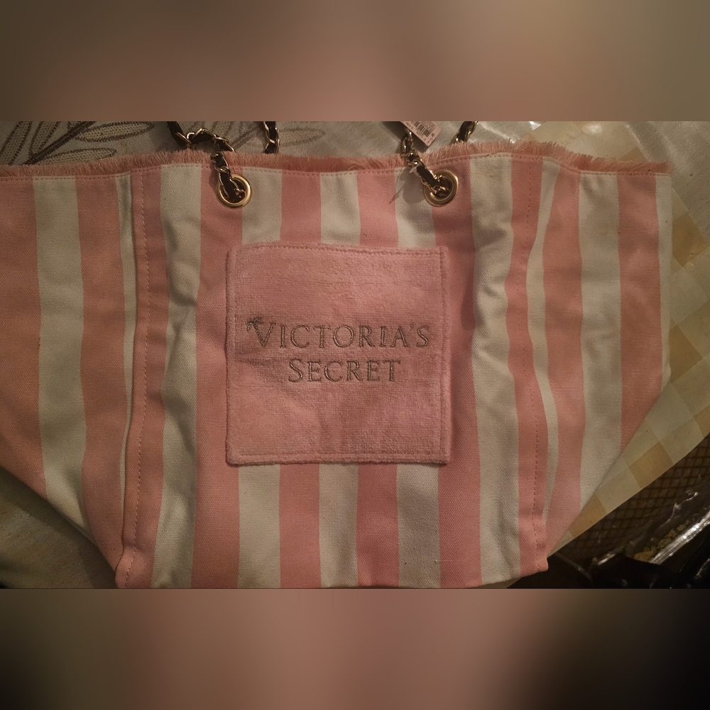 Victoria's Secret Pink Striped Women's Bag